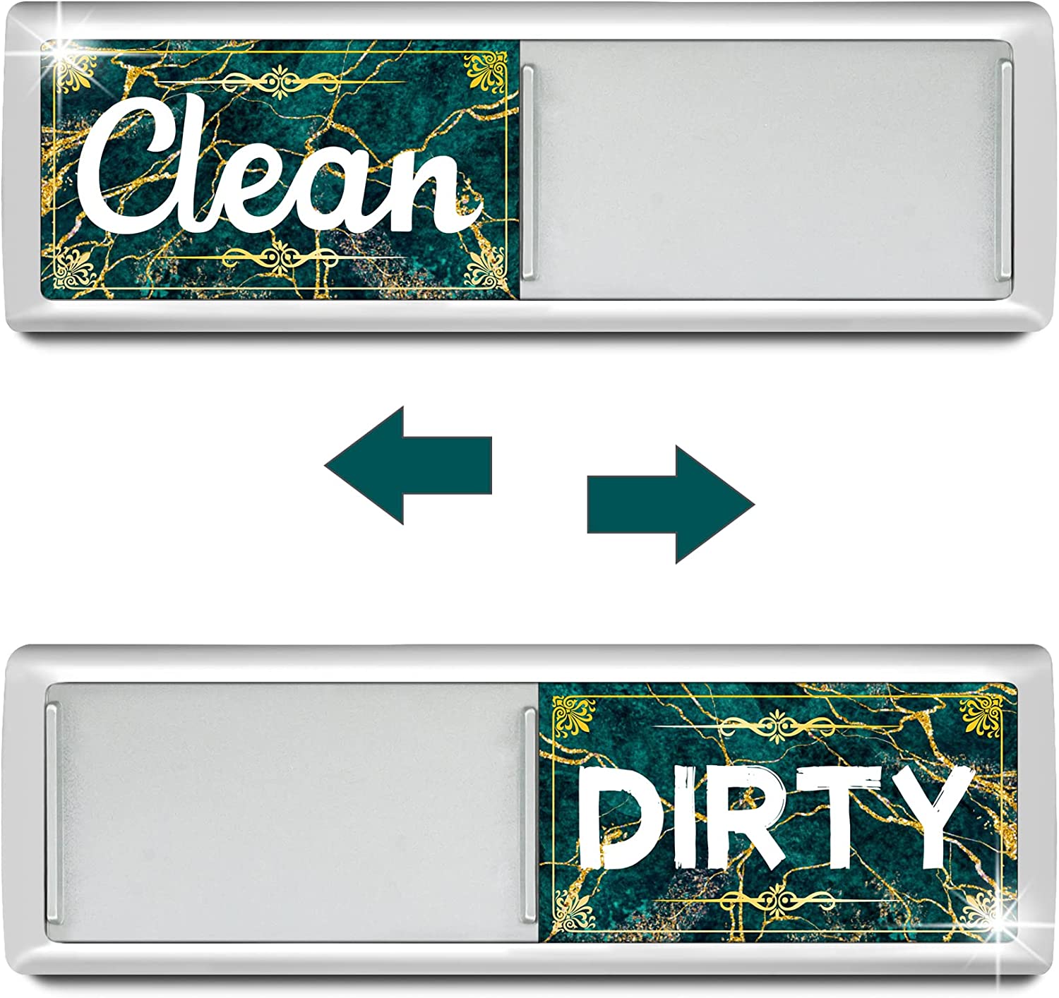 Dirty Clean Dishwasher Magnet - Dishwasher Magnet Clean Dirty Sign Clean Dirty Magnet for Dishwasher Universal Kitchen Organization and Storage Dish Washer Refrigerator Dishwasher Accessories